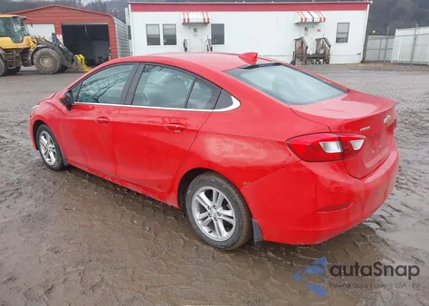 2017 Chevrolet Cruze Lt Auto из США, поврежденный, VIN 1G1BE5SM2H7274268